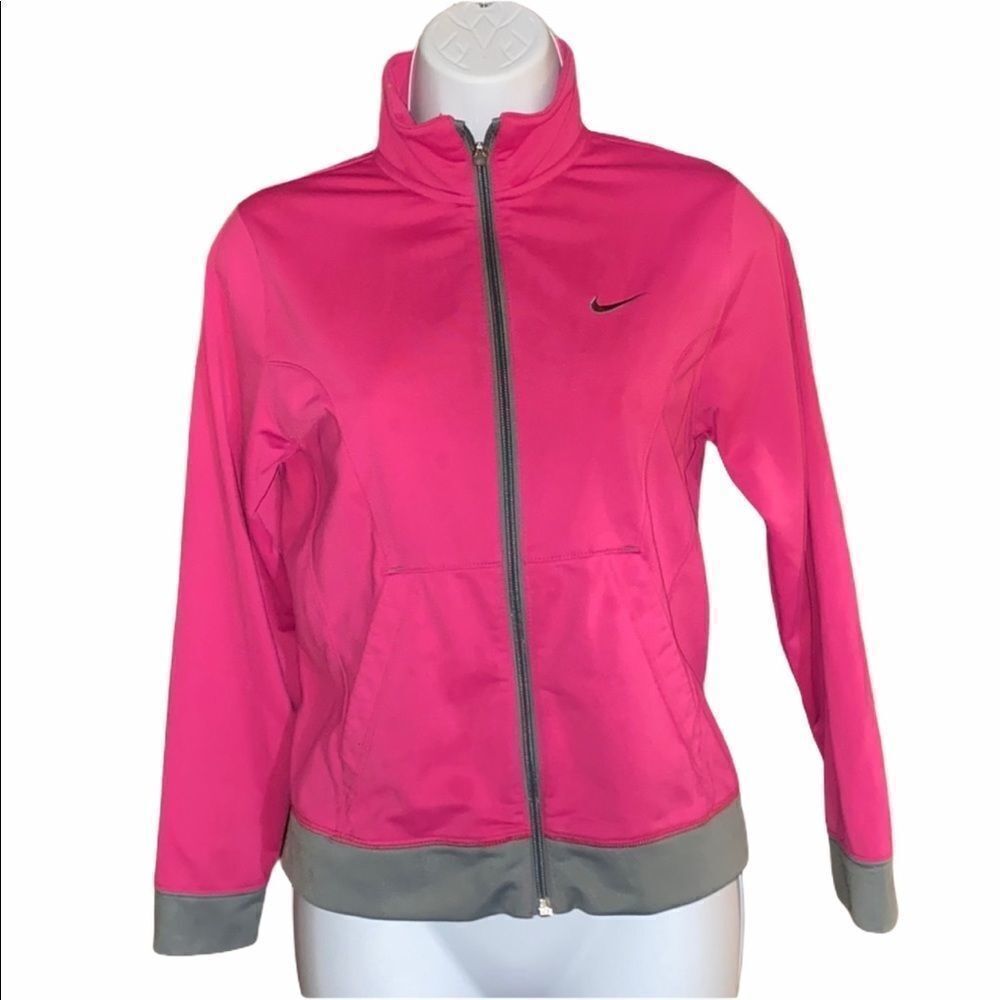 Nike Zip-Up Athletic Top Size L (Jr.)